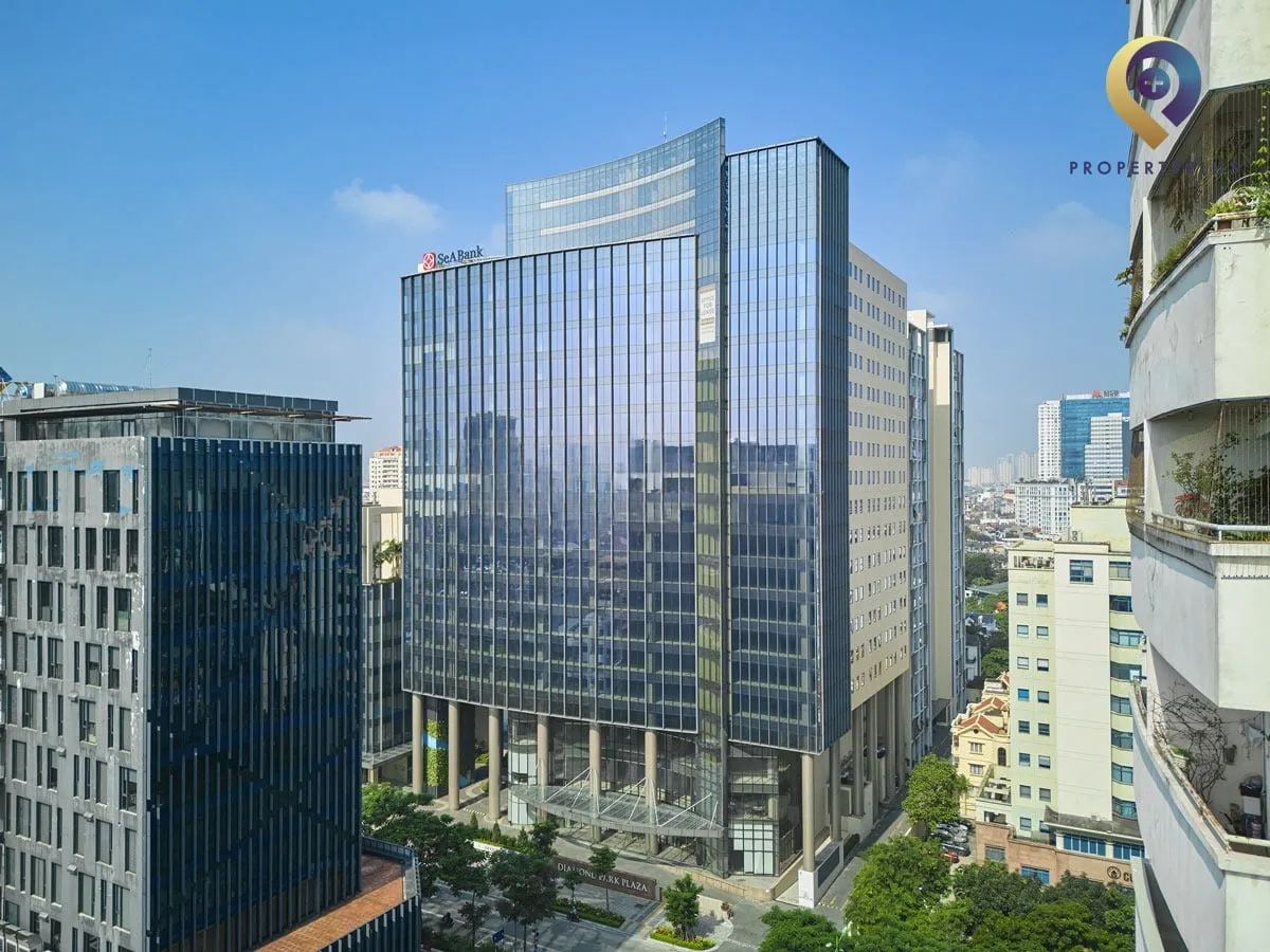 Toàn cảnh tòa nhà BRG Diamond Park Plaza nhìn từ trên cao